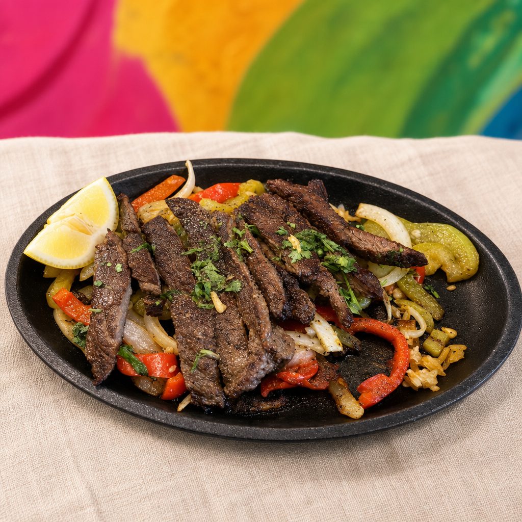 Steak Fajitas.