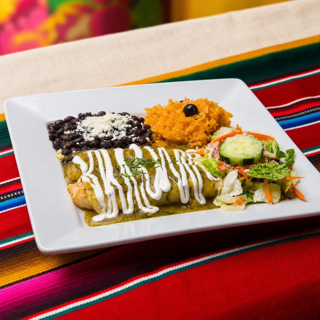 Enchiladas Mazatlan.