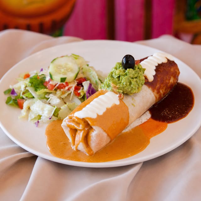 BBQ Chicken Burrito.