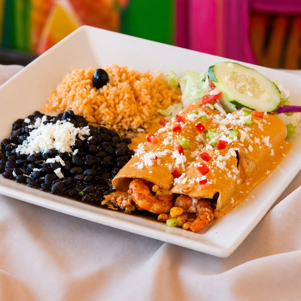 Enchiladas Fiesta Chipotle.