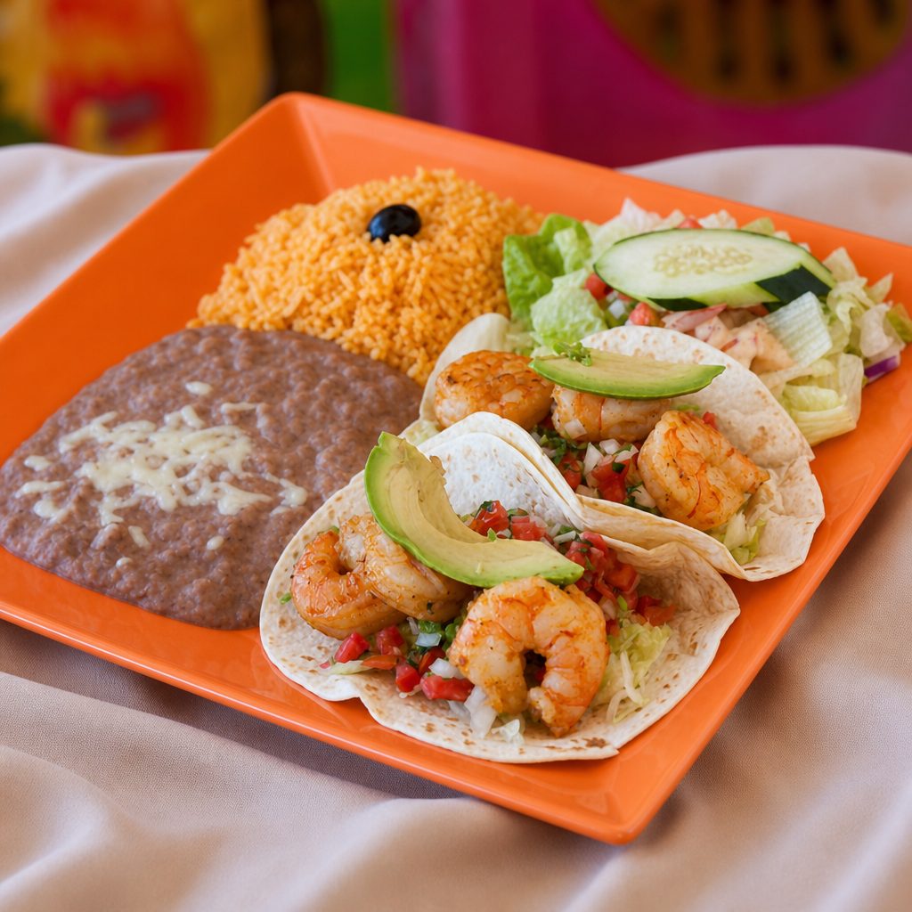 Shrimp Tacos.