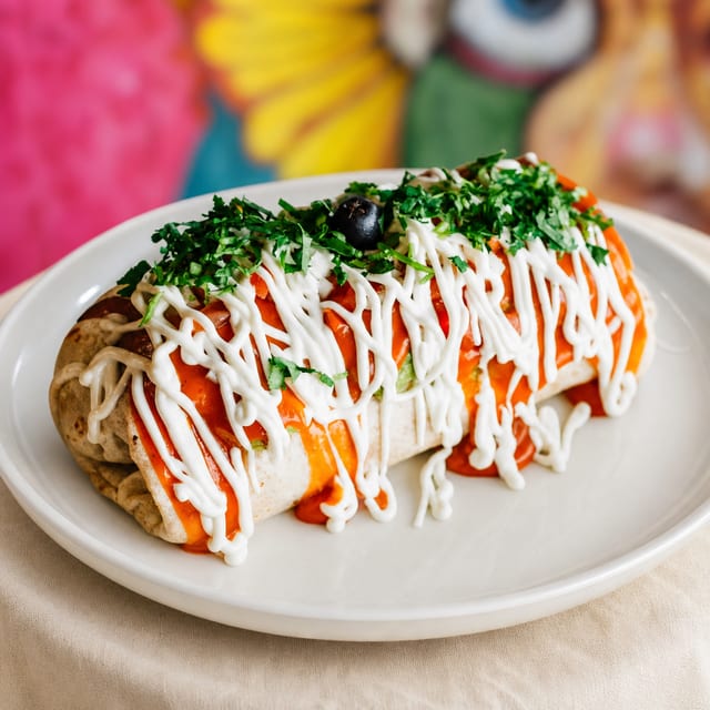 Burrito Manadero.