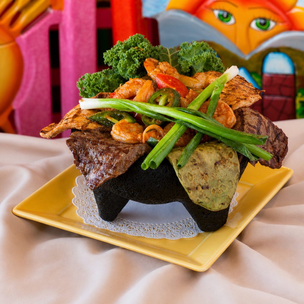 Molcajete (2-3 people).