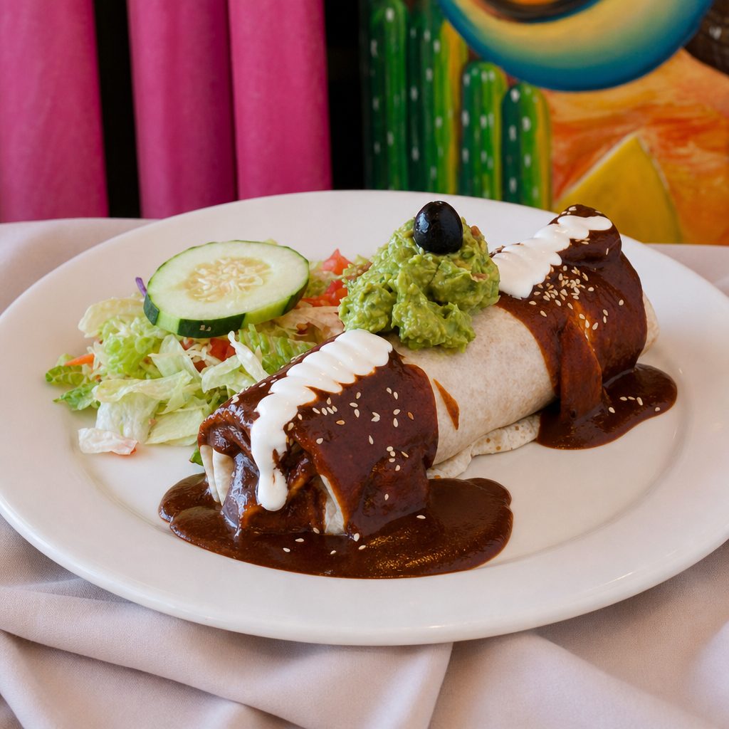 Mole Burrito.