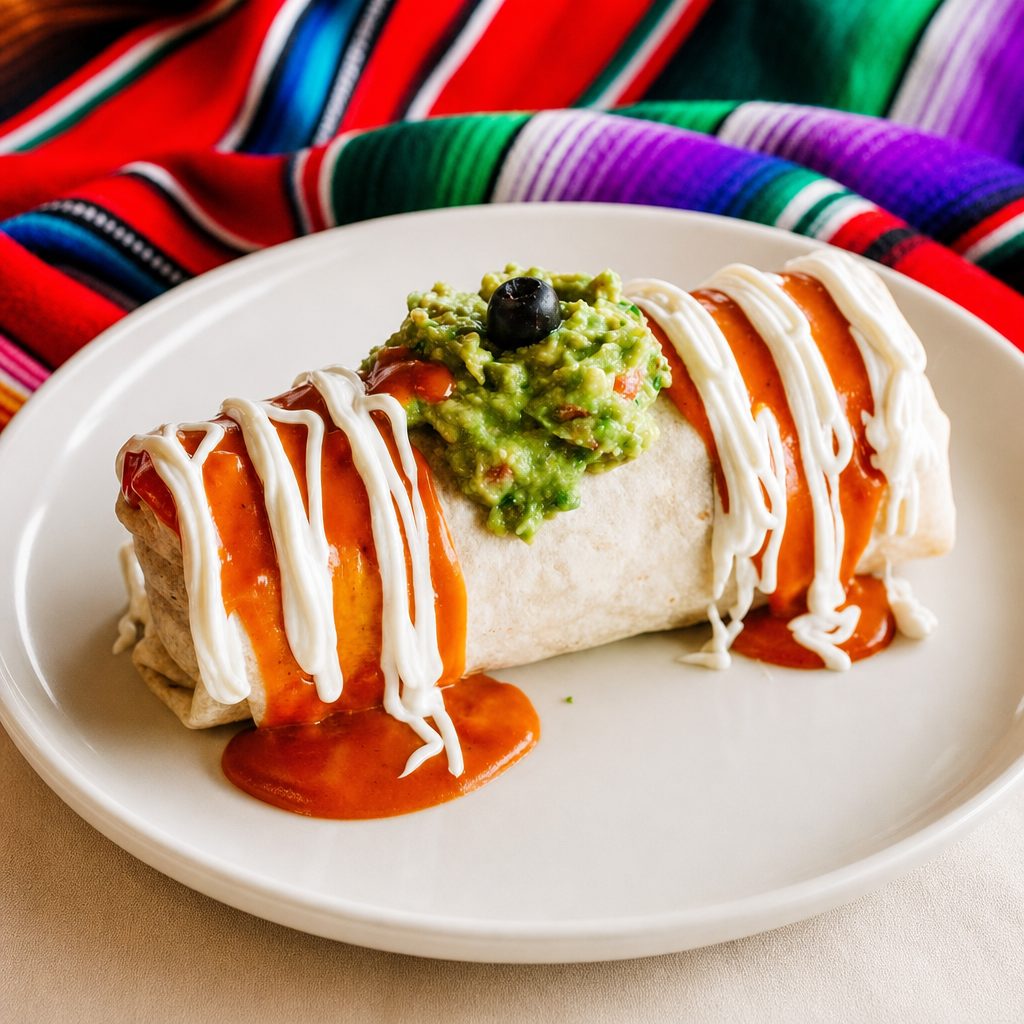 Sonora Veggie Burrito.