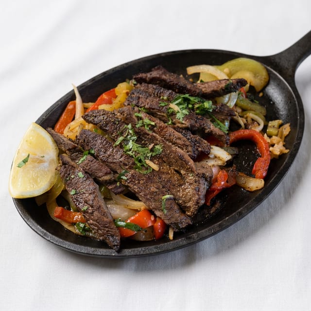 Steak Fajitas.