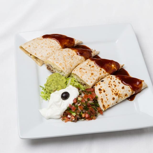 BBQ Pulled Pork Quesadilla.