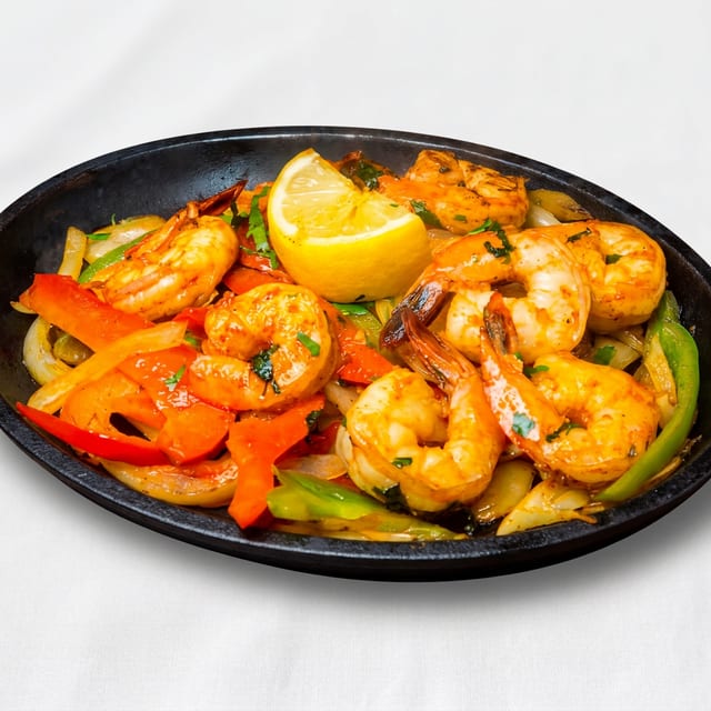 Shrimp Fajitas.