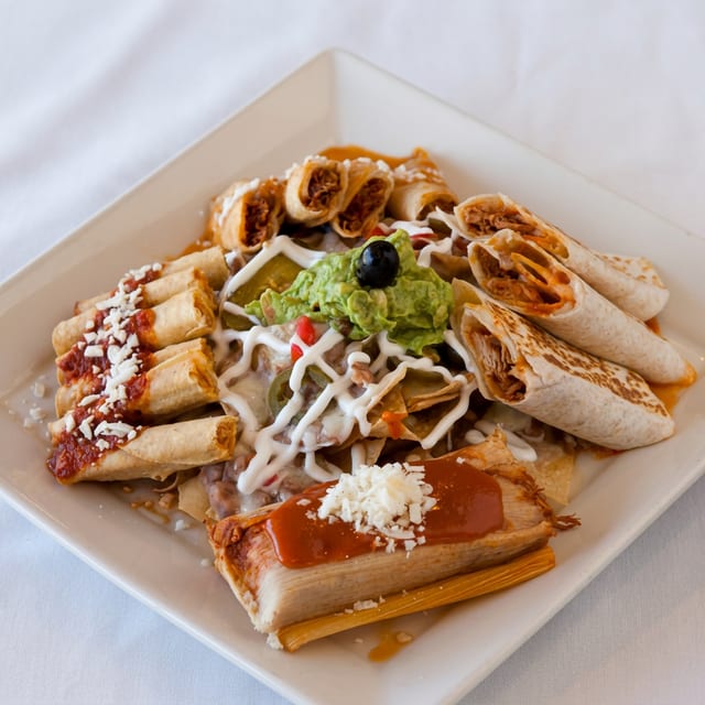 El Coronel's Sampler Plate.