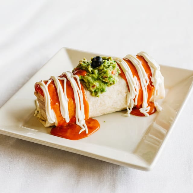 Sonora Veggie Burrito.